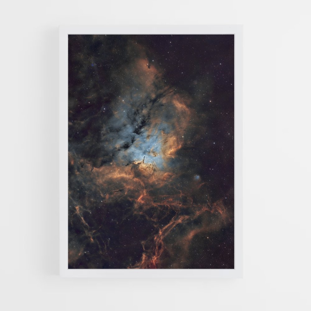 Poster Étoiles Naissantes – affiche Art spatial (vue 3)